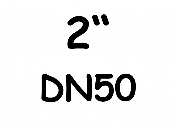 Mosadzný filter 2" DN50